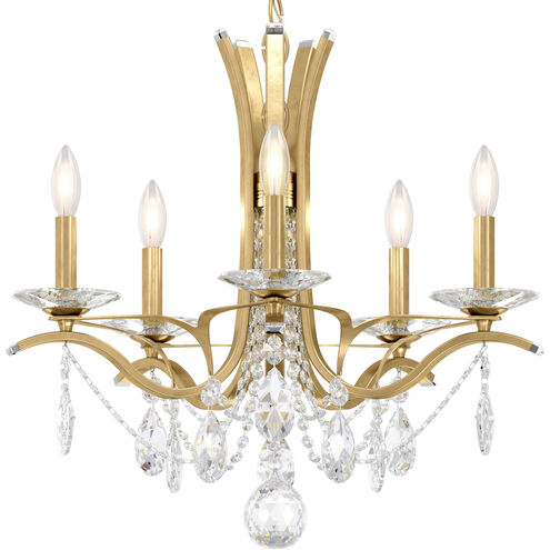 Vesca 5 Light 23 inch Heirloom Gold Chandelier Ceiling Light