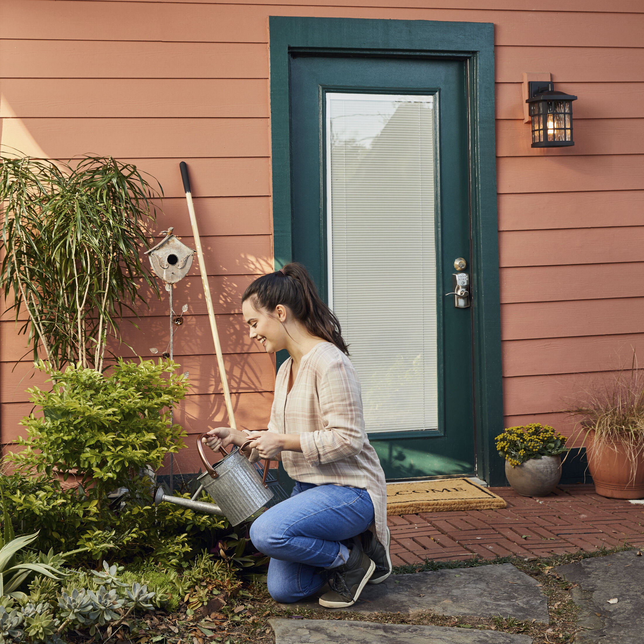 Stonington 1 Light 10.5 inch Mystic Black Outdoor Wall