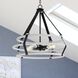 Taylor 4 Light 24 inch Textured Black and Ash Gray Pendant Ceiling Light