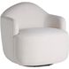 Boulder Sand and Bronze Lounge Chair, Right