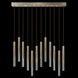 Antonia 17 Light 61 inch Gold Pendant Ceiling Light