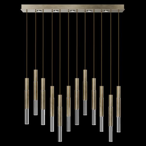 Antonia 17 Light 61 inch Gold Pendant Ceiling Light