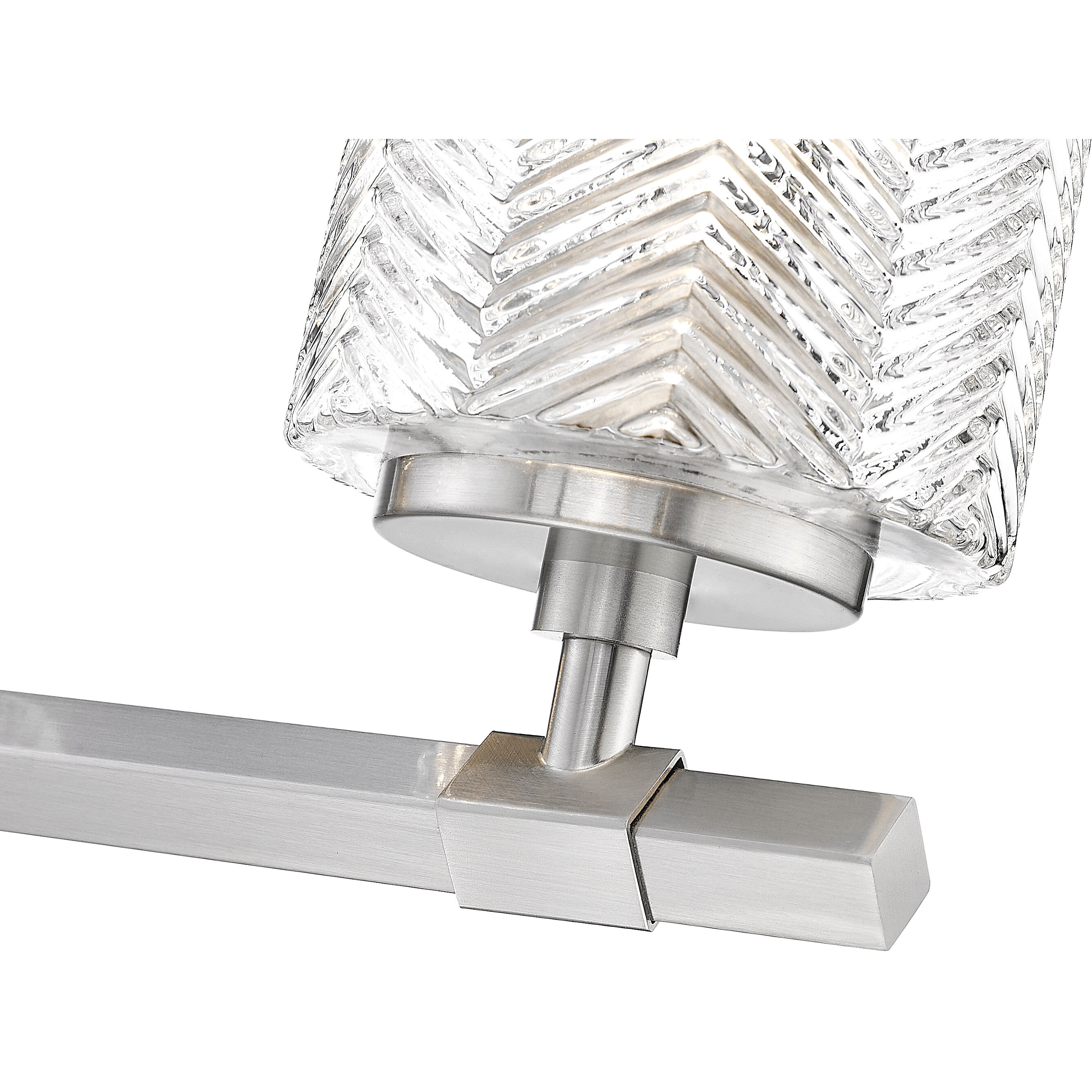 Dover Street 3 Light 24.5 inch Brushed Nickel Vanity Wall Light