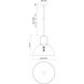 Alora Mood Harper 1 Light 15.75 inch Matte Black Pendant Ceiling Light