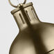 TOB by Thomas O'Brien Hanks 1 Light 8.13 inch Satin Brass Pendant Ceiling Light