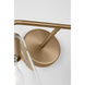 Senda 2 Light 17 inch Satin Brass Bath Vanity Wall Light