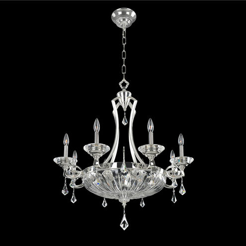 Orecchini 12 Light 33 inch Two Tone Silver Chandelier Ceiling Light