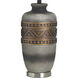 Frank 32 inch 100 watt Kachina Gold and Light Oatmeal Table Lamp Portable Light