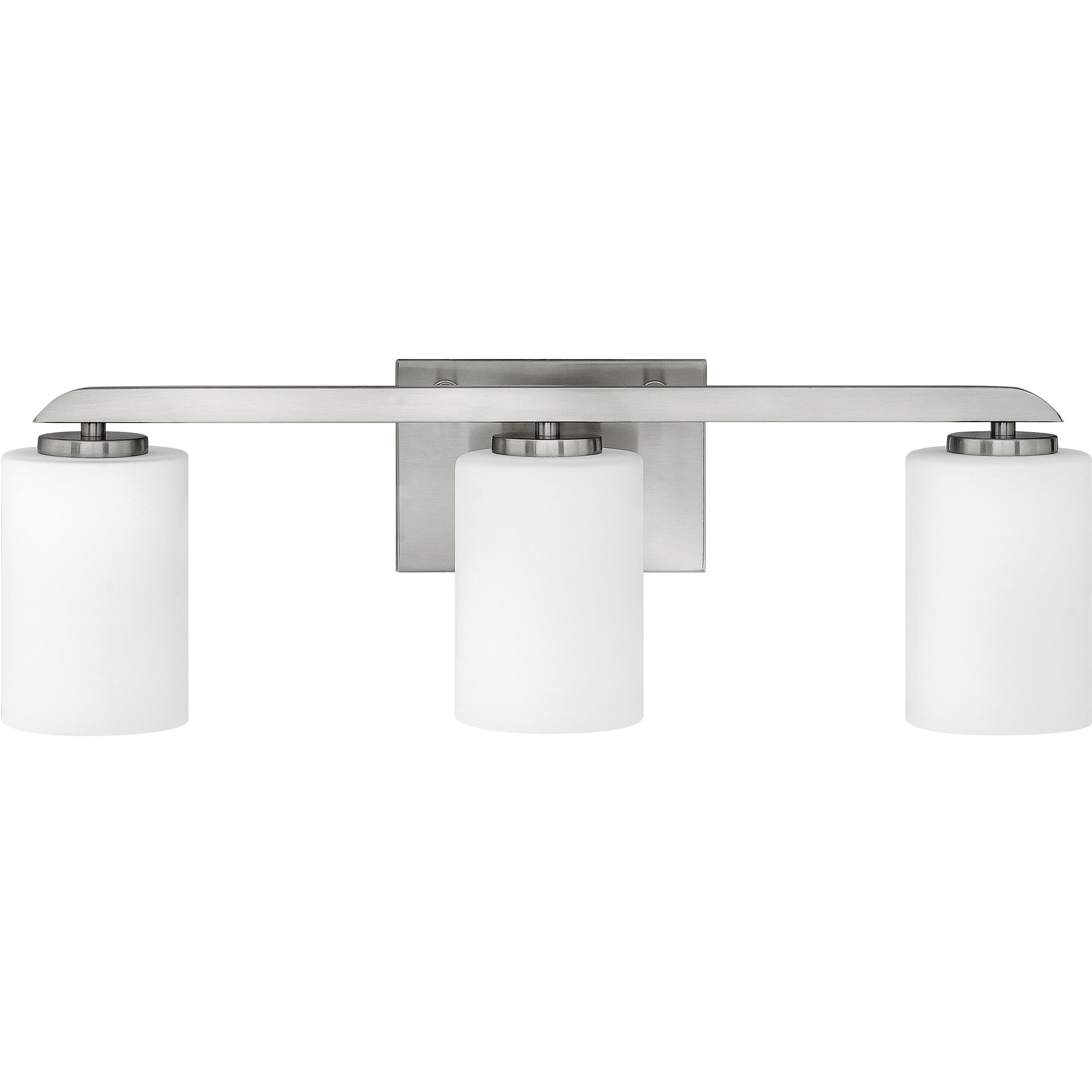 Kyra 3 Light 24 inch Brushed Nickel Vanity Light Wall Light