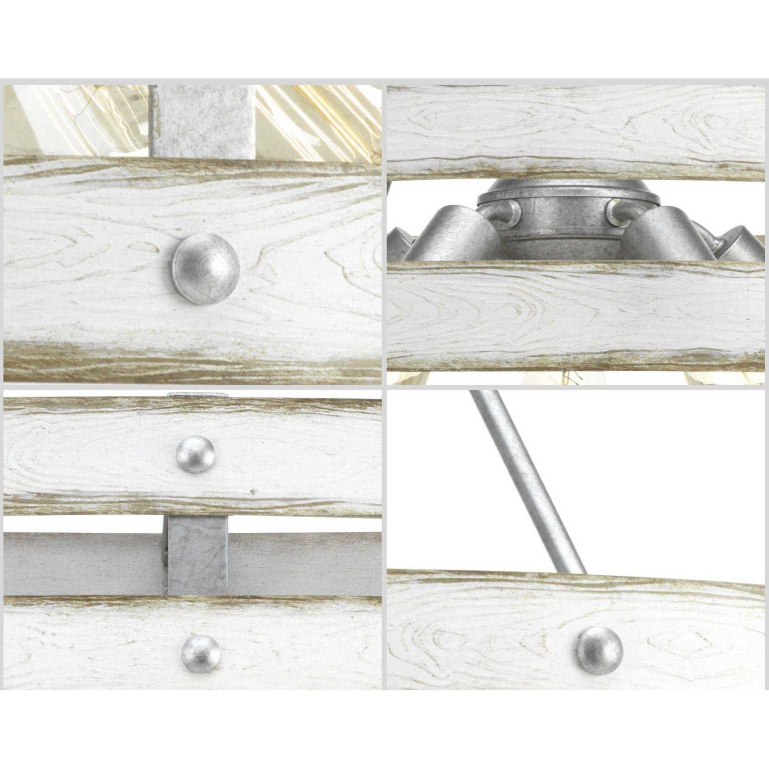 Gulliver 5 Light Galvanized Pendant Ceiling Light