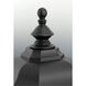 Crawford 1 Light 25 inch Black Outdoor Post Lantern, Design Series