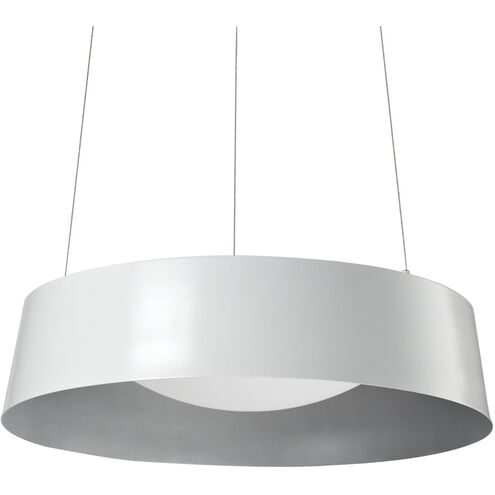 Sampson LED 16.5 inch White Pendant Ceiling Light