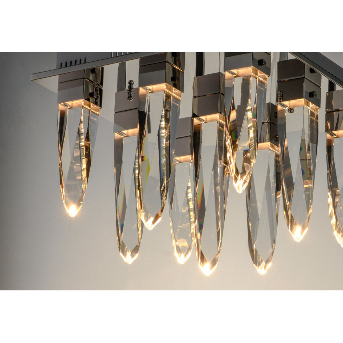 ET2 E31249 20PC LED Flush Mount Quartz Polished Chrome