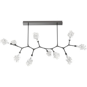 Blossom LED Graphite Linear Pendant Ceiling Light in 2700K LED, Branch