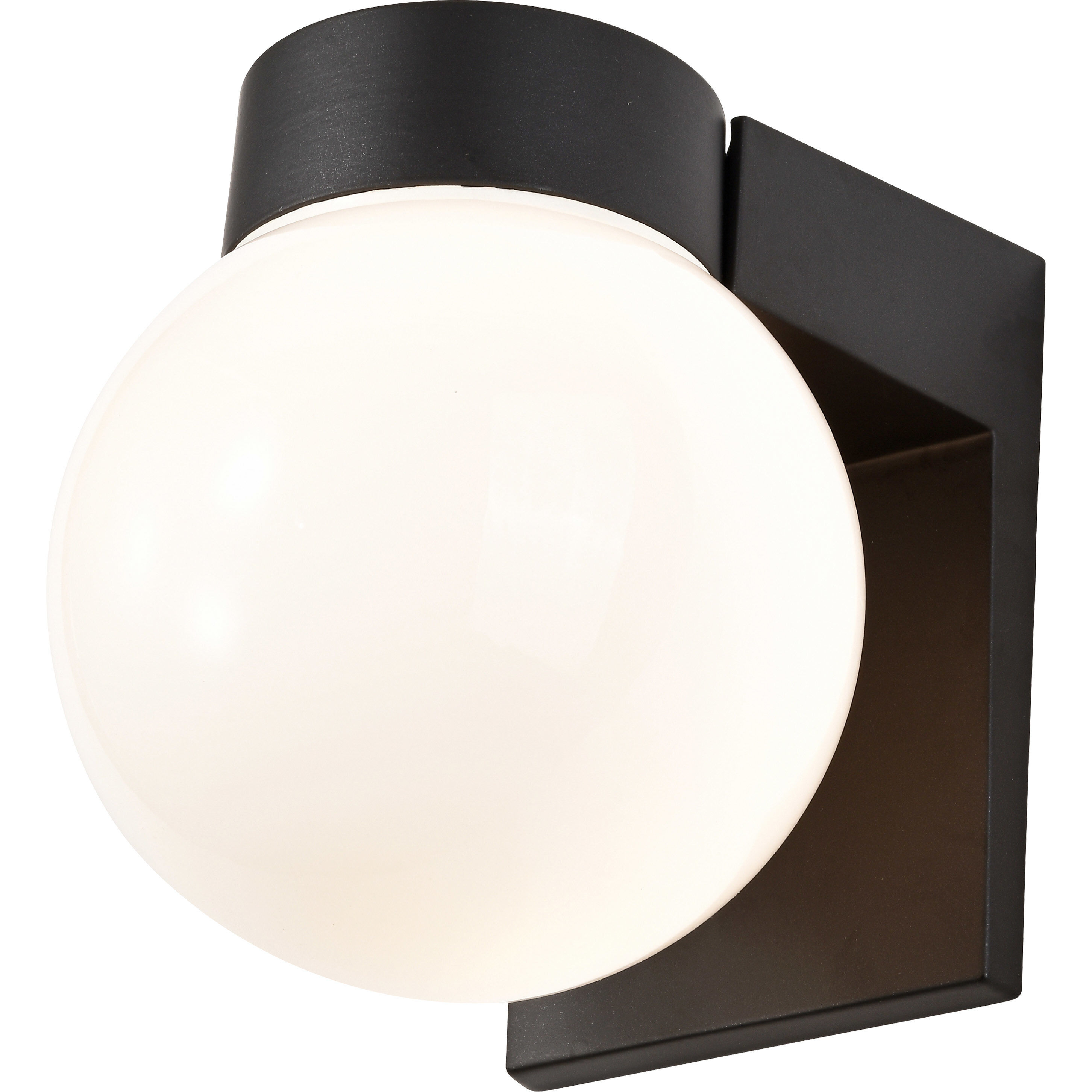 Brentwood 1 Light 7 inch Black Outdoor Wall Mount