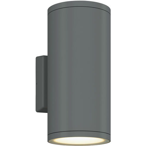 Outdoor Cylinder 2 Light 7.30 inch Outdoor Wall Light