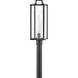 Catalina 1 Light 24 inch Black with Burnished Bronze Outdoor Post Mount