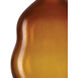 Chloe 11 X 7.5 inch Peking Double Gourd Vase, Medium