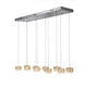 Canada LED 37 inch Chrome LED Island Light Ceiling Light