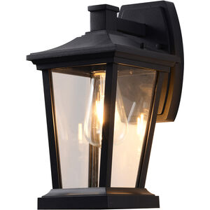 Canada 1 Light 13 inch Matte Black Outdoor Wall Sconce