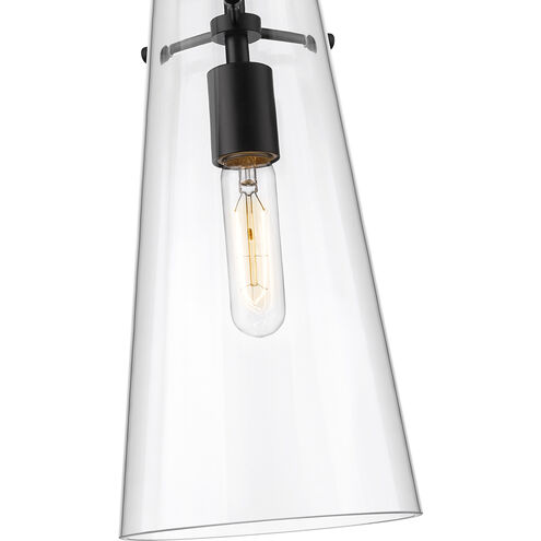 Kira 1 Light 6.5 inch Matte Black Pendant Ceiling Light