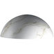 Ambiance LED 10.5 inch Carrara Marble Wall Sconce Wall Light