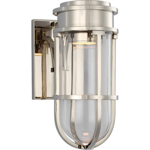 Chapman & Myers Gracie LED 4.75 inch Polished Nickel Bracketed Sconce Wall Light