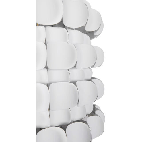 Swoon 6 Light 20 inch Matte White Foyer Ceiling Light, Smithsonian Collaboration