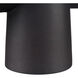 Hawking 12 X 9 inch Vase in Black