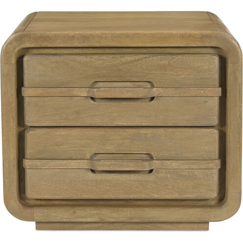 Lennon 22 X 19 inch Brown Nightstand