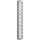 Tessera LED 5.1 inch Classic Silver with Nutmeg Sconce Wall Light