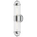 Alora Mood Lancaster 2 Light 3.88 inch Chrome Bath Vanity Light Wall Light