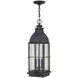 Heritage Bingham 3 Light 8 inch Greystone Outdoor Hanging Lantern in Non-LED