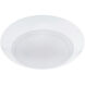 Disc LED 7.5 inch White Flush Mount Ceiling Light in 4, WAC Limited