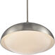 Alice 1 Light 16 inch Satin Nickel Pendant Ceiling Light