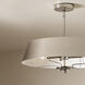 Luella 4 Light 22 inch Polished Nickel Pendant Ceiling Light