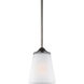 Hanford 1 Light 5.13 inch Bronze Pendant Ceiling Light