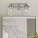 Willow 2 Light 15 inch Brushed Nickel Vanity Sconce Wall Light