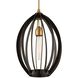 Darby 1 Light 14 inch Dark Bronze Pendant Ceiling Light