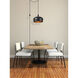 Nora 1 Light 12 inch Black Pendant Ceiling Light