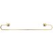 Atalee 36 inch Gold Towel Bar