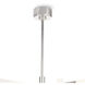 Cass 8 Light 38.25 inch Polished Nickel Chandelier Ceiling Light