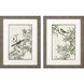 Animals Green and Brown and Yellow and Beige Framed Art