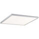 Neo LED 18 inch Brushed Aluminum Flush Mount Ceiling Light in 18in.