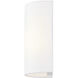 Textile Collection 1 Light 5.5 inch White ADA Wall Sconce Wall Light