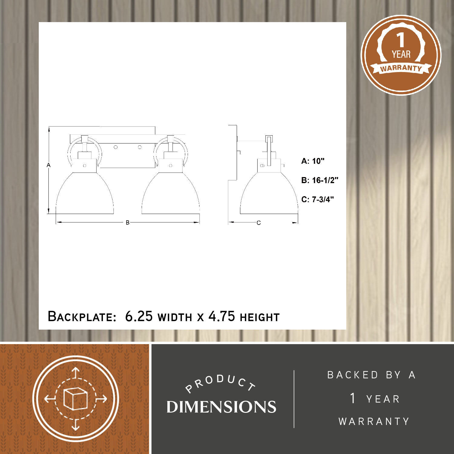 Ogden LED 16.5 inch Matte Black Bathroom Light Wall Light in 2