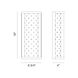 Grado 2 Light 7 inch Chrome Sconce Wall Light