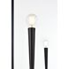Layne 6 Light 30 inch Black Chandelier Ceiling Light