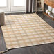 Lexington 120 X 96 inch Light Beige Rug in 8 x 10, Rectangle