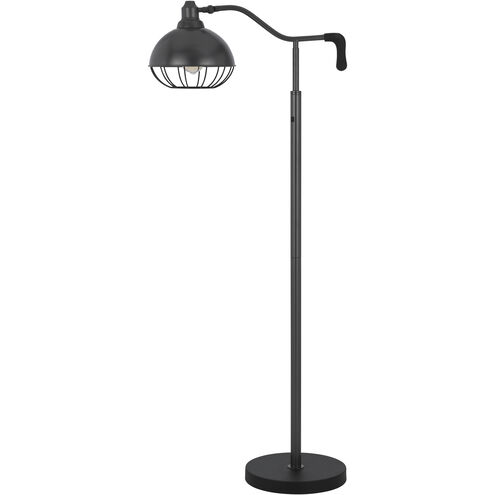 Taloga 56 inch 60.00 watt Black Iron Floor Lamp Portable Light